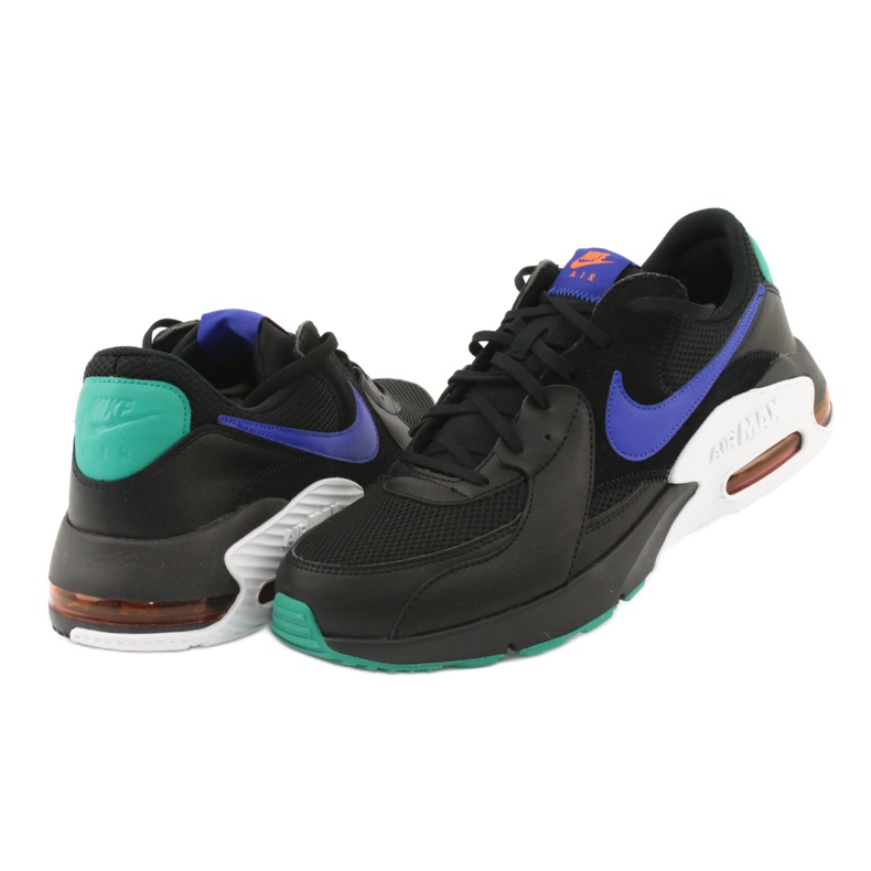 Nike Air Max Excee M CD4165-002 cipő fekete kék zöld 4 Nike Air Max Excee M CD4165-002 cipő fekete kék zöld 4