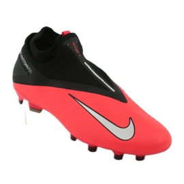 Nike Phantom Vsn 2 Pro Df Fg M CD4162-606 futballcipő piros 1
