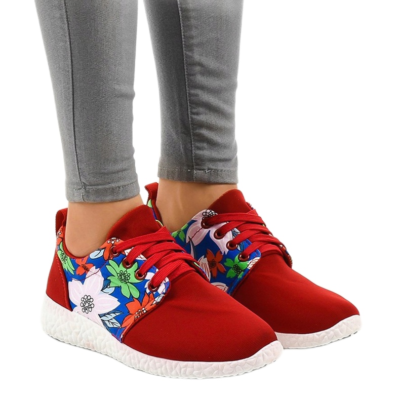 Piros sportcipő 623 sokszínű 1