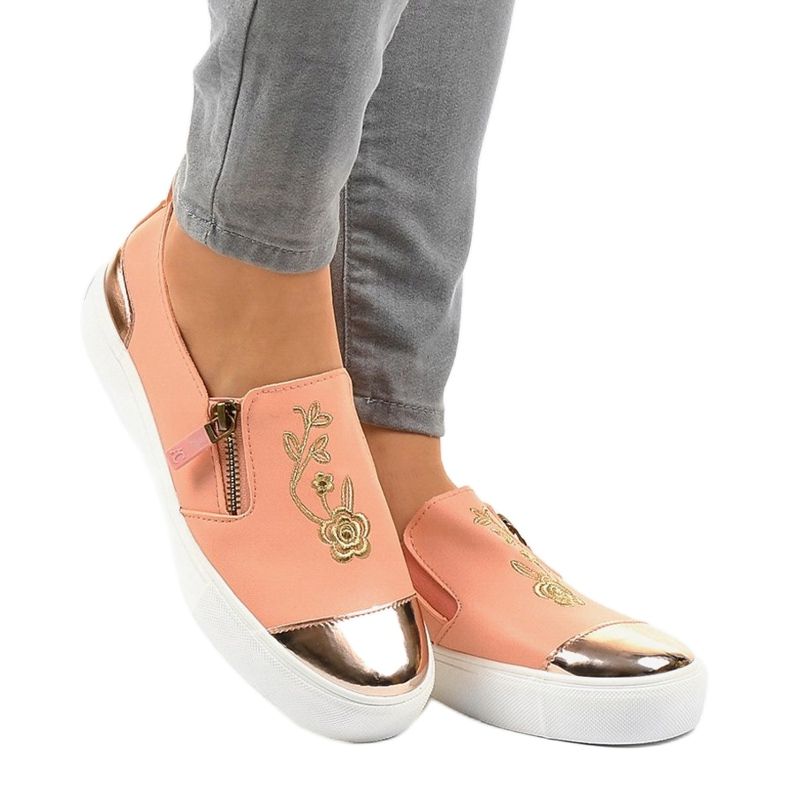 Klasszikus rózsaszín cipők A-89 1