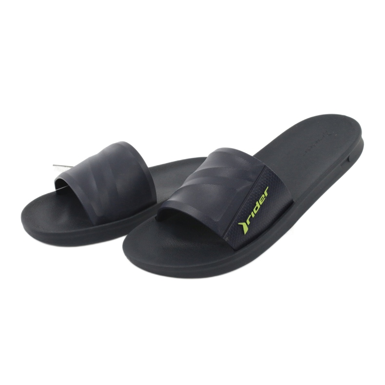 Rider 11578 sötétkék medence papucs zöld 2