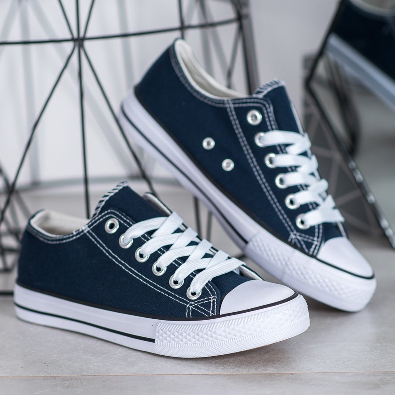 SDS Textil cipők kék 1