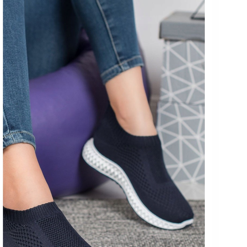 Goodin Áttört sportcipő kék 1