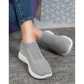 Goodin Áttört sportcipő szürke 1