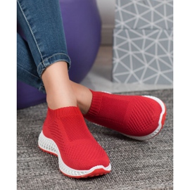 Goodin Áttört sportcipő piros 2