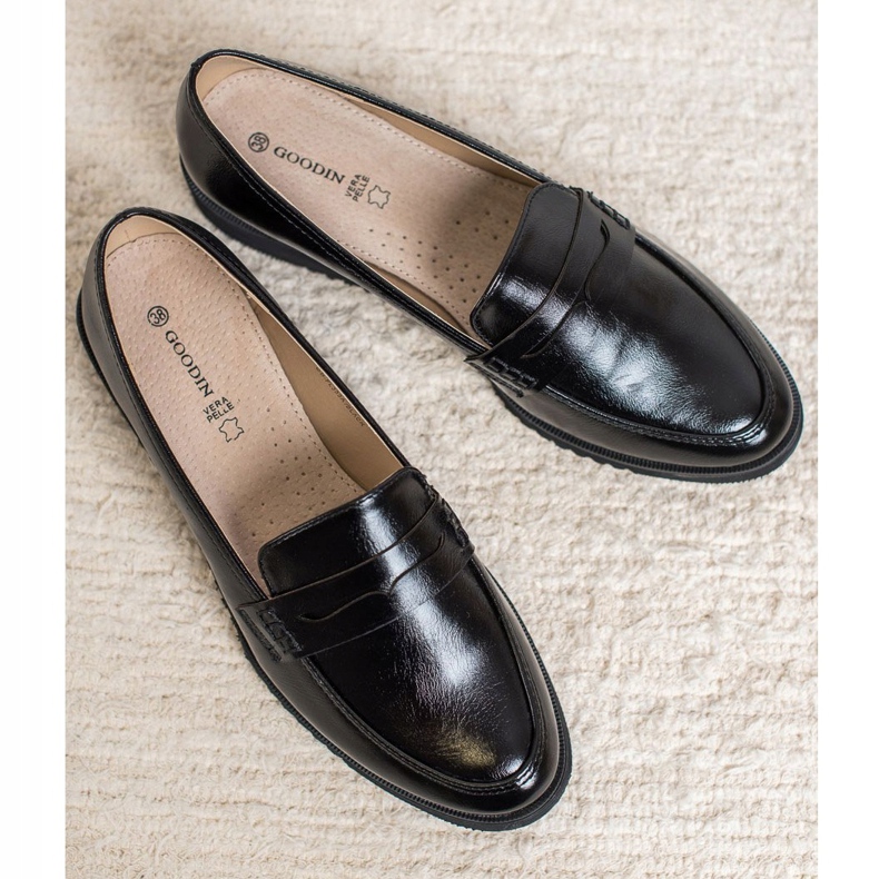Goodin Fekete ék mokaszin 2