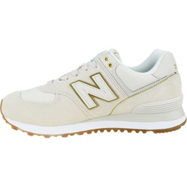 New Balance W WL574SOA cipő bézs 1