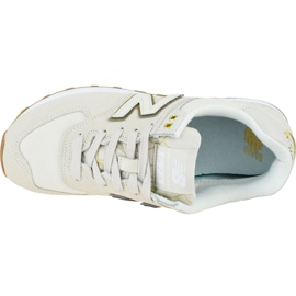 New Balance W WL574SOA cipő bézs 2