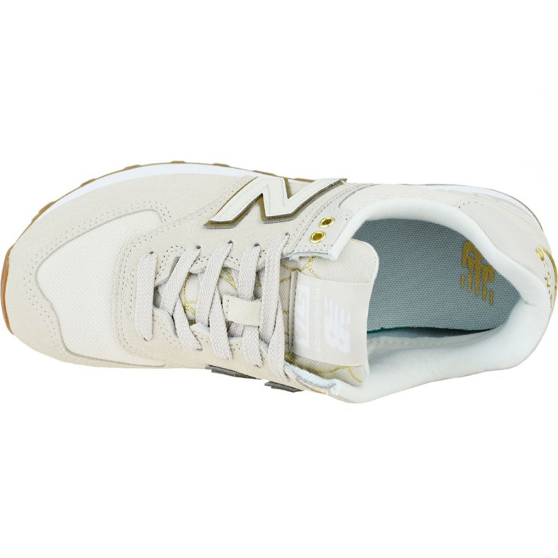 New Balance W WL574SOA cipő bézs 2