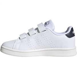 Adidas Advantage C Jr FW2589 cipő fehér 2