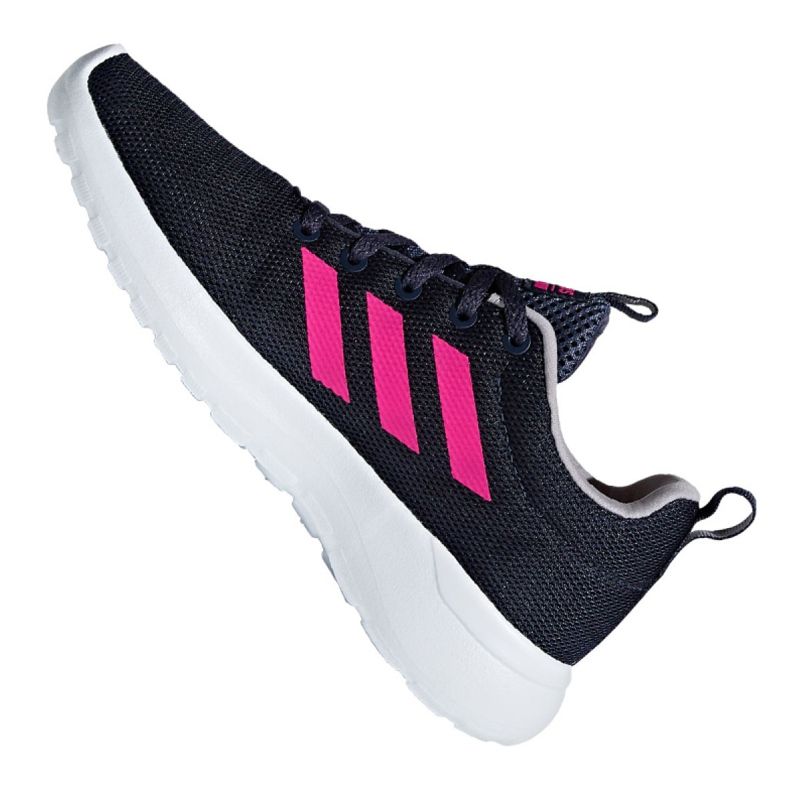 Adidas Lite Racer Cln Jr BB7045 cipő sötétkék rózsaszín 1