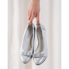 Goodin Áttört szivattyúk íjjal fehér szürke 1