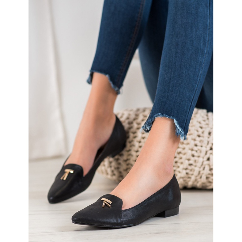 Goodin Fényes fekete balerinák 2