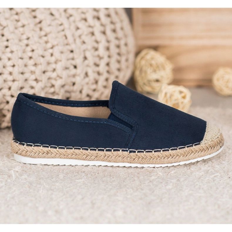Goodin Velúr Espadrilles kék 2