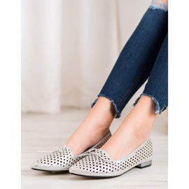 Goodin Elegáns áttört balerinák szürke 2 Goodin Elegáns áttört balerinák szürke 2