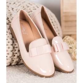 Fama Lakkozott urak íjjal barna 2