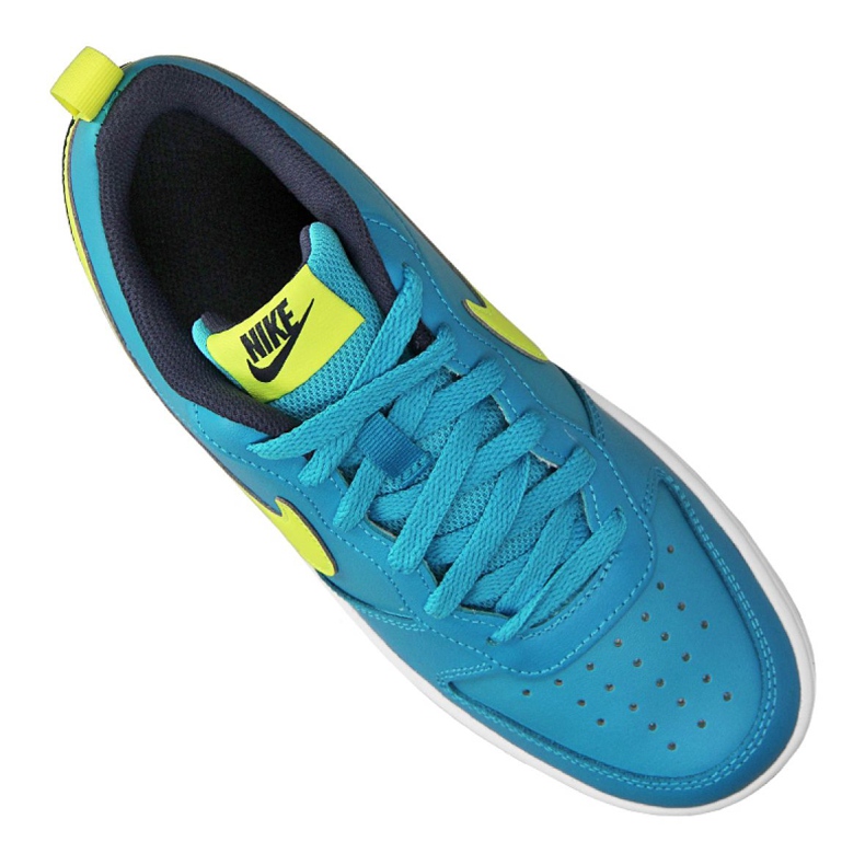 Nike Court Borough Low 2 Jr BQ5448-400 cipő kék 1
