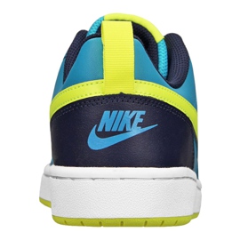 Nike Court Borough Low 2 Jr BQ5448-400 cipő kék 2