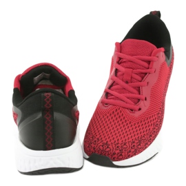 Atletico Férfi sportcipő 1856603 piros/fekete 4