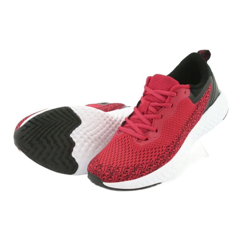 Atletico Férfi sportcipő 1856603 piros/fekete 5