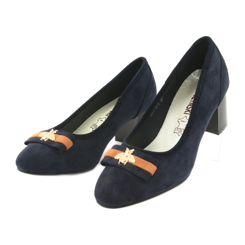 M.Daszyński Női sötétkék szivattyúk Mucha Daszyński SA173 3