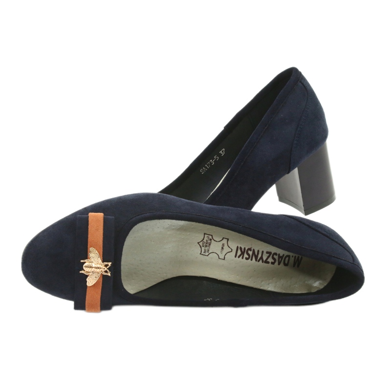 M.Daszyński Női sötétkék szivattyúk Mucha Daszyński SA173 5