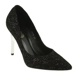 Bőrszivattyúk a SZPILKA 497 BLACK ESPINTO -n fekete 1