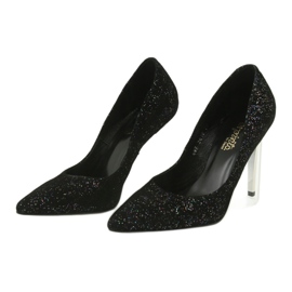 Bőrszivattyúk a SZPILKA 497 BLACK ESPINTO -n fekete 3