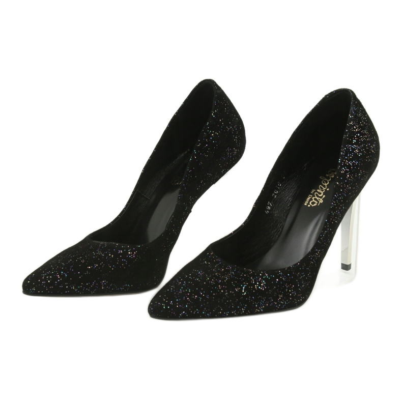 Bőrszivattyúk a SZPILKA 497 BLACK ESPINTO -n fekete 3