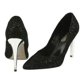 Bőrszivattyúk a SZPILKA 497 BLACK ESPINTO -n fekete 4