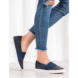 Bona Slip On Cipők kék 1