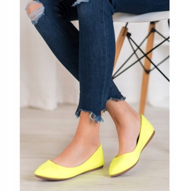 Seastar Neon balerinák sárga 2