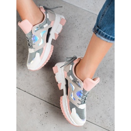 Seastar Stílusos cipők Holo effektussal rózsaszín sokszínű 4
