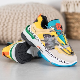 Seastar Divat Cipők sokszínű sárga 2