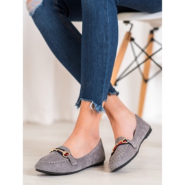 Fama Velúr urak díszítéssel szürke 1