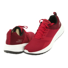 Skechers On The Go M 55330-RDBK Cipő fekete piros 4