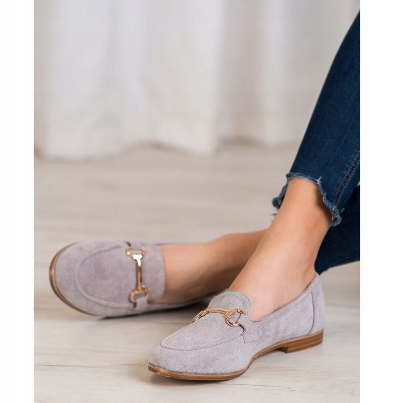 Seastar Elegáns csúszós cipő szürke 1 Seastar Elegáns csúszós cipő szürke 1