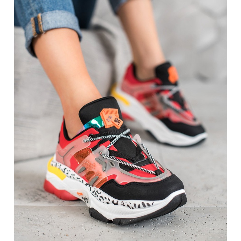 Seastar Divat Cipők piros sokszínű 1 Seastar Divat Cipők piros sokszínű 1