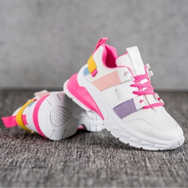 Seastar Színes cipők hálóval fehér sokszínű 1