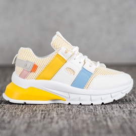 Seastar Színes cipők hálóval fehér sokszínű 1