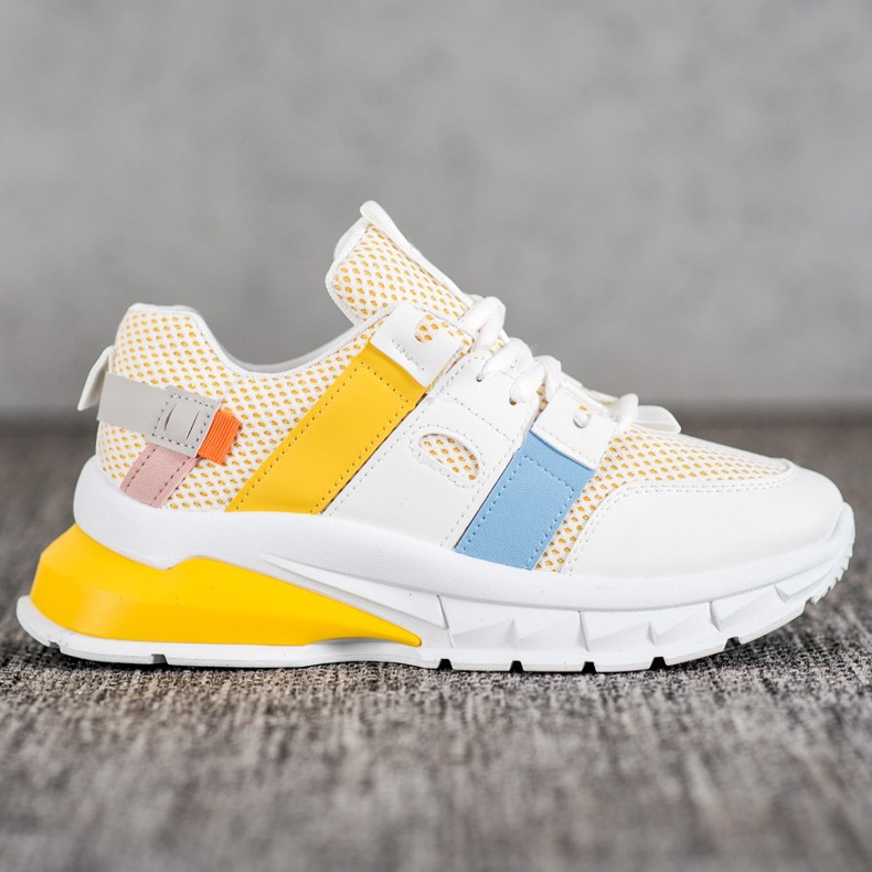 Seastar Színes cipők hálóval fehér sokszínű 1