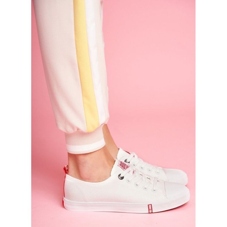 Fehér női cipő cipők Big Star FF274087 1