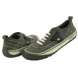 Caterpillar Neder Canvas M P713031 barna szürke 3