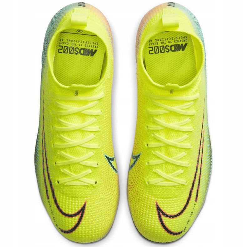 Nike Mercurial Superfly 7 Elite Mds Fg Jr BQ5420-703 futballcipő sárga sárga 1 Nike Mercurial Superfly 7 Elite Mds Fg Jr BQ5420-703 futballcipő sárga sárga 1