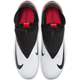 Nike Phantom Vsn 2 Academy Df FG / MG M CD4156-106 futballcipő fekete fehér 1