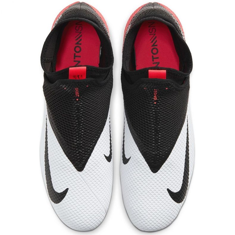Nike Phantom Vsn 2 Academy Df FG / MG M CD4156-106 futballcipő fekete fehér 1