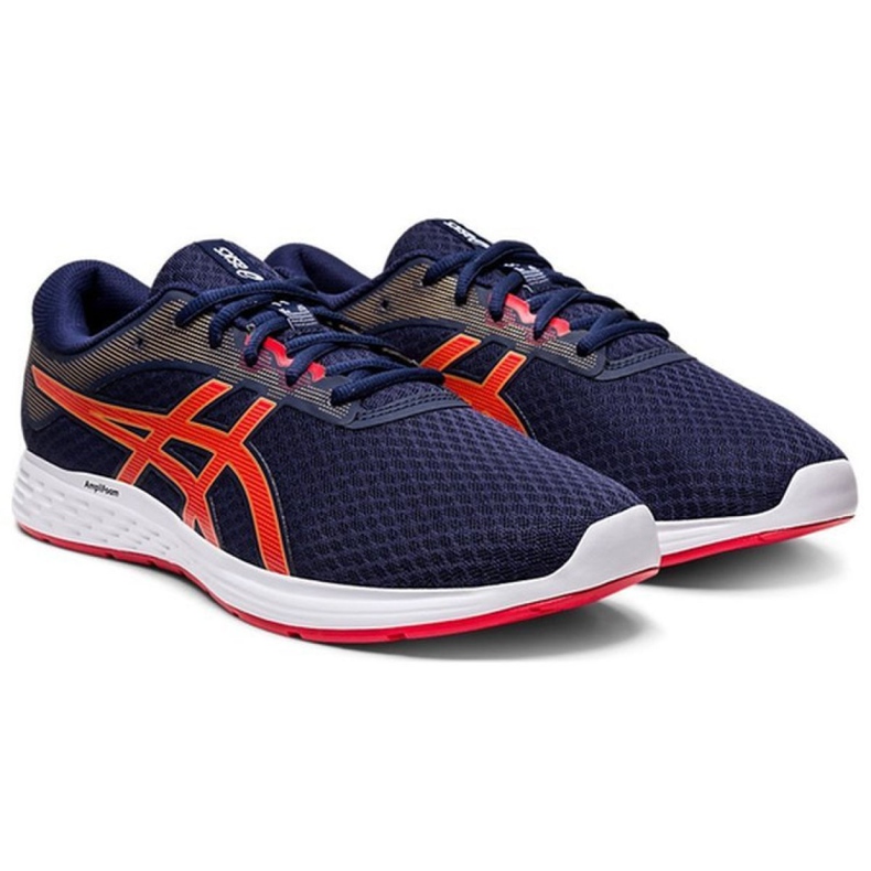 Asics Patriot 11 M 1011A568-402 férfi cipő piros sötétkék 2
