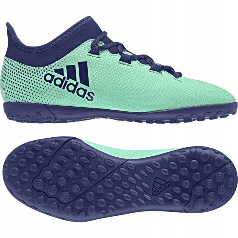 Adidas X Tango 17.3 Tf Jr CP9027 futballcipő sokszínű kék 1