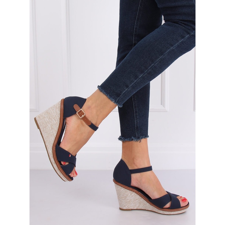 Ék szandál R133P Kék sötétkék 1