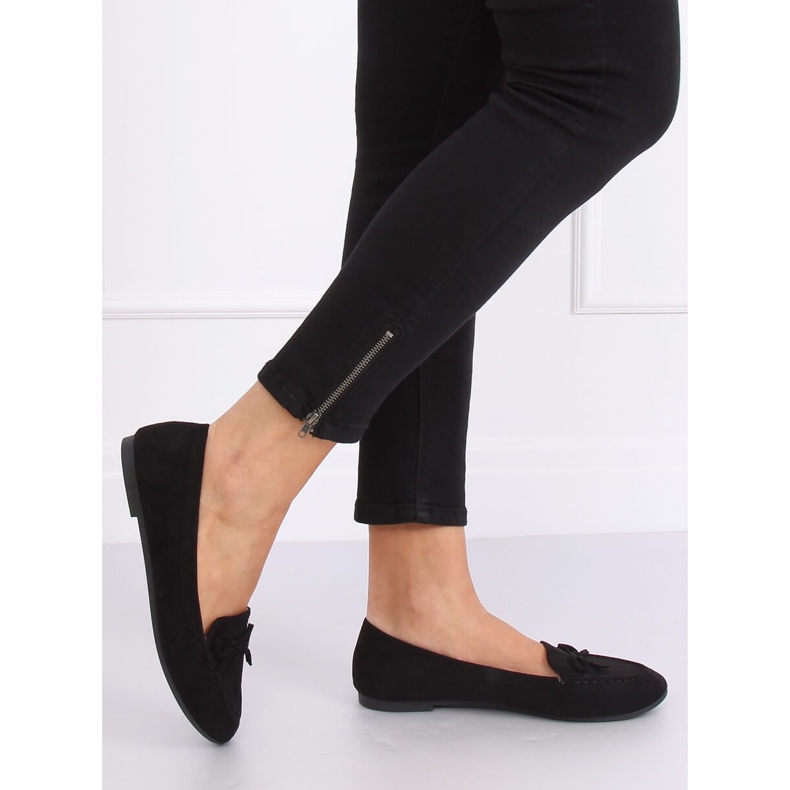 Fekete női cipők 9F127 Fekete 2